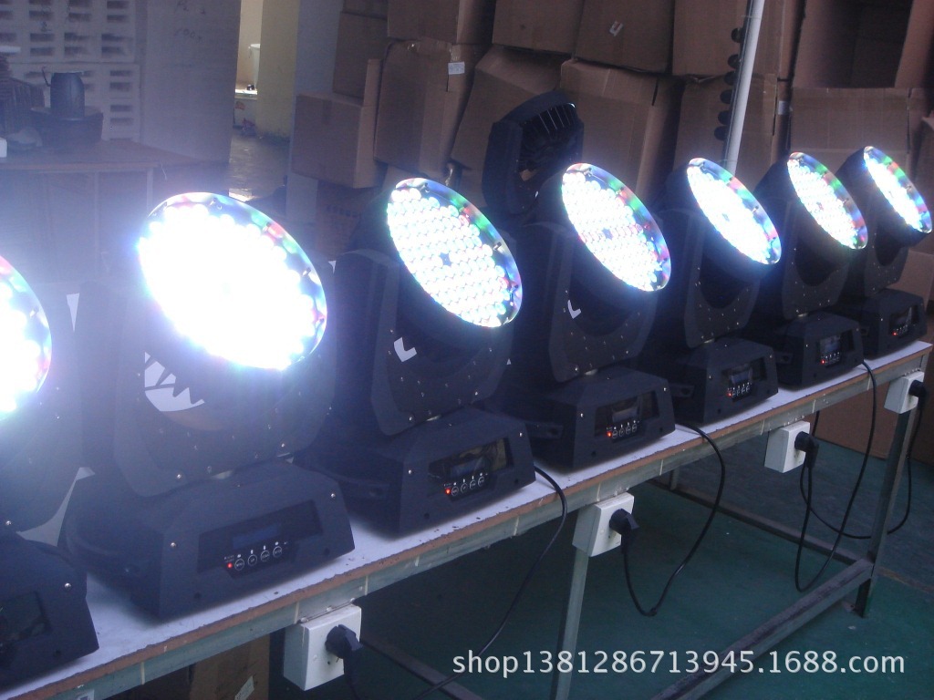 【相信市场,相信自我专业制造舞台灯光LED摇头灯,LED染色灯】价格,厂家,图片,舞台灯,广州顺博舞台灯光设备厂-